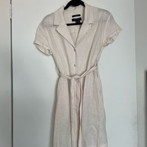 tahari button down dress